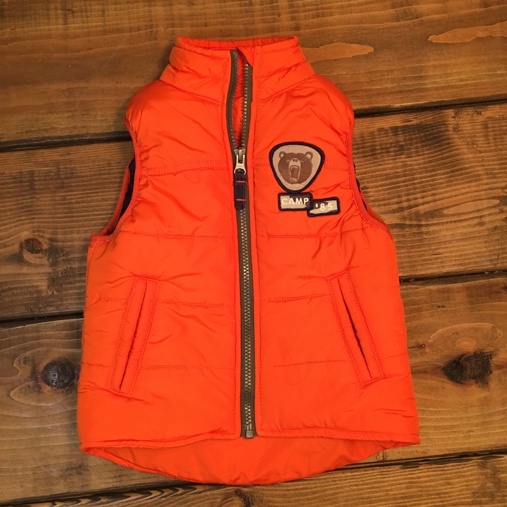 Carters Puffer Vest with Patches